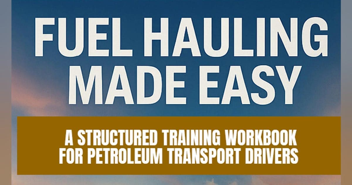 Fuel tanker driver training session
