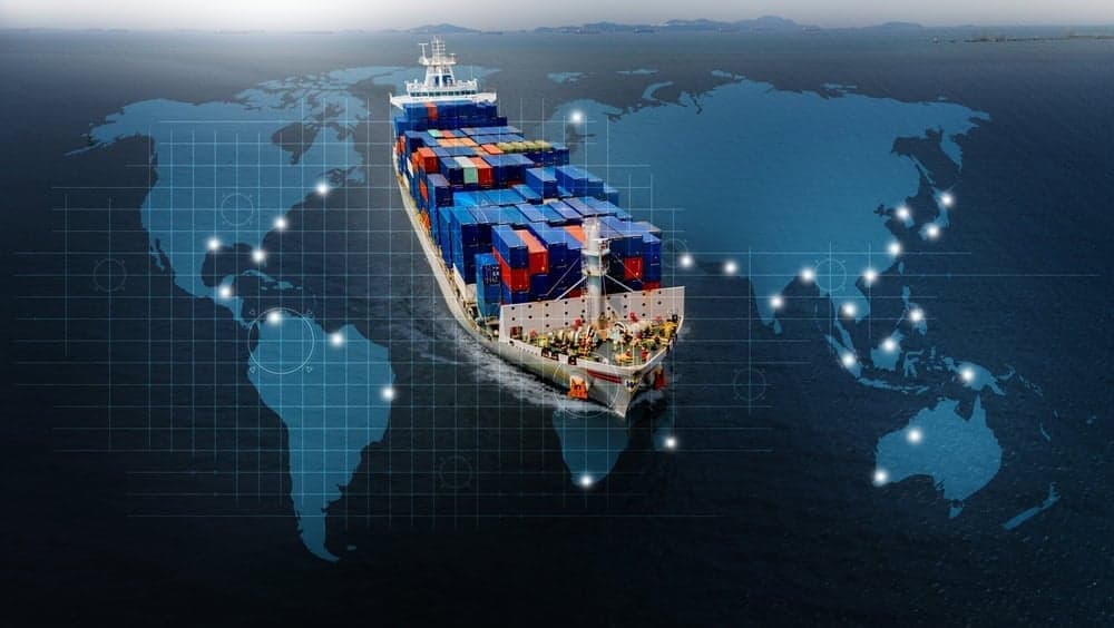 Green port with AI infrastructure