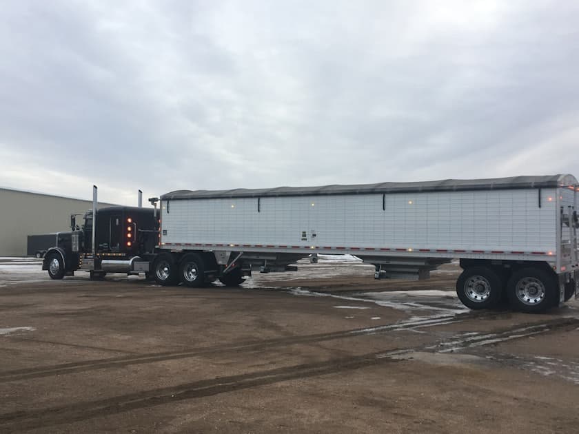 Classic Peterbilt 379 show truck