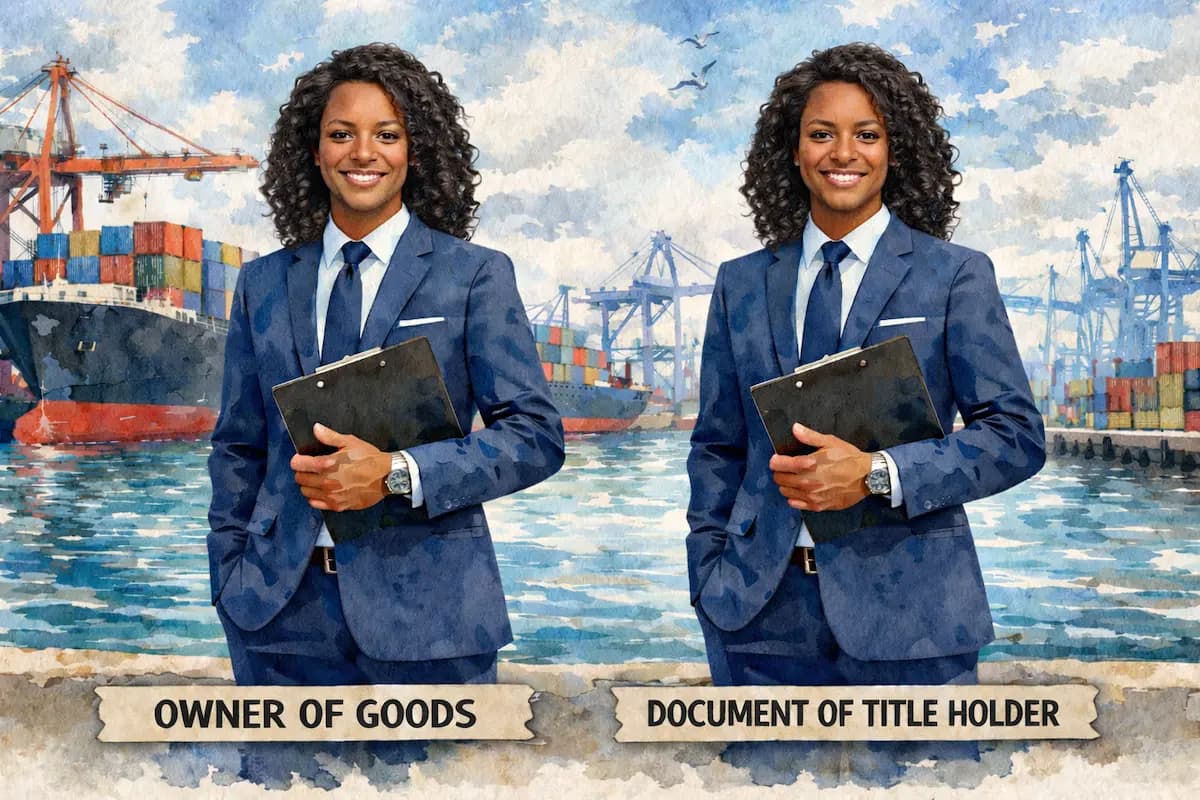 Shipping documents and ownership