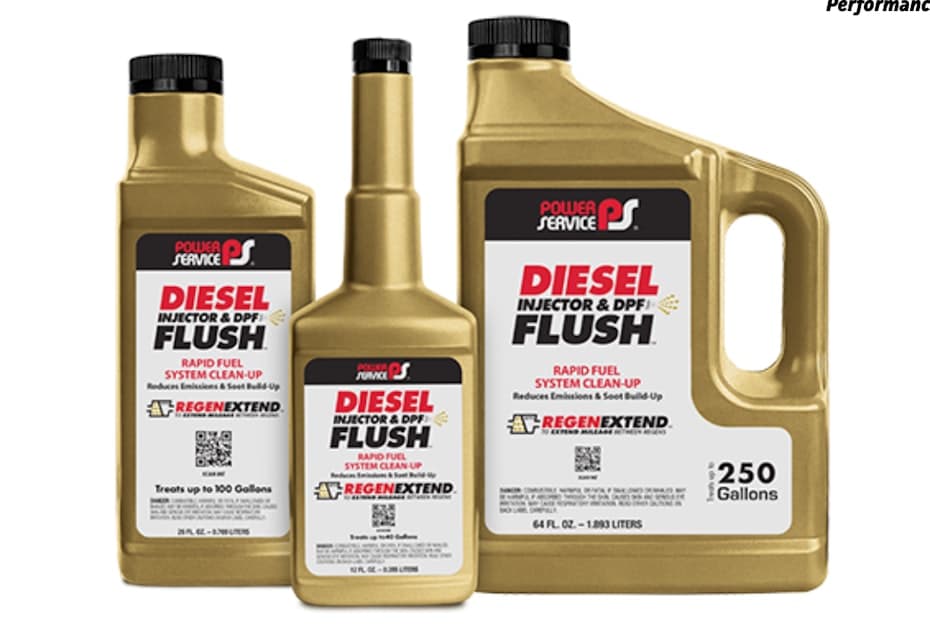 Diesel fuel system flush service