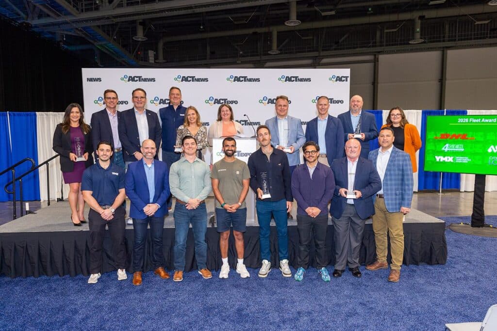 Clean fleet awards at ACT Expo