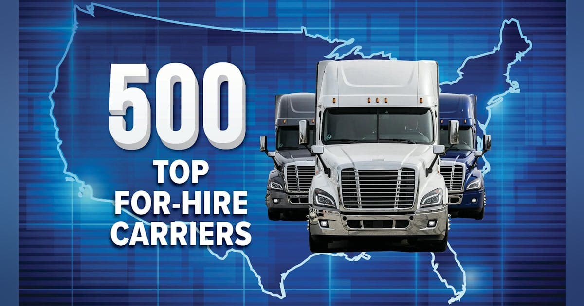 Freight carrier fleet ranking