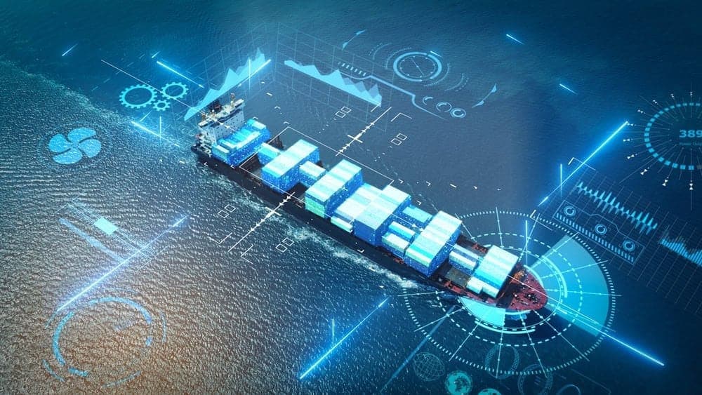AI-driven supply chain network