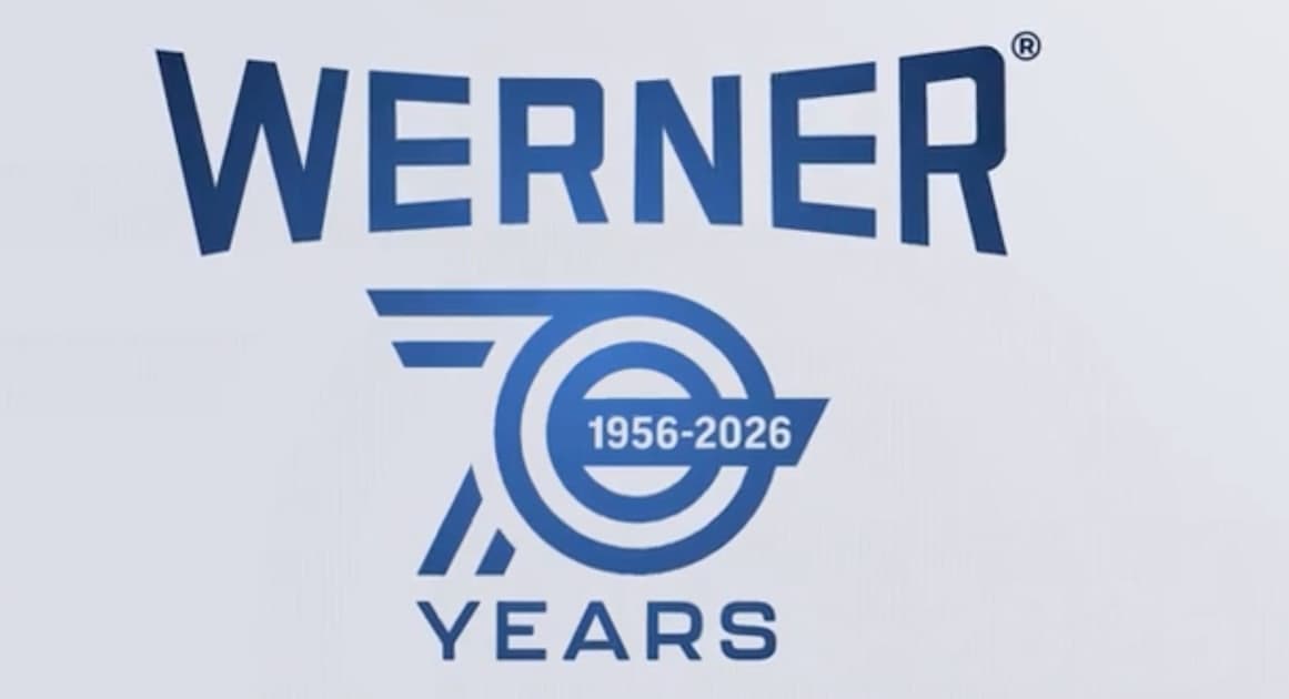 Werner truck fleet anniversary