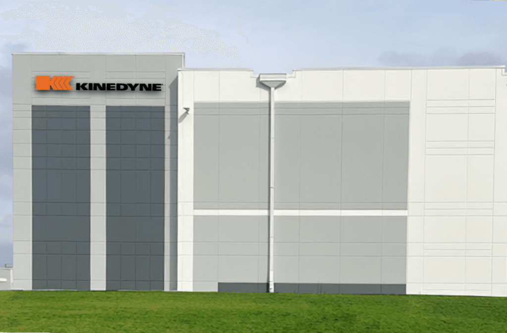 Distribution hub with trucks
